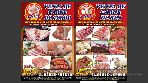 CARNICERIA LACV - Venta de cerdo y res